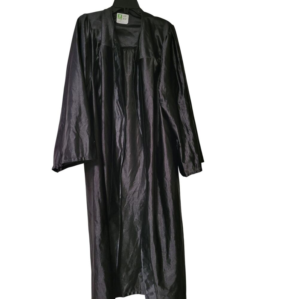 Black Cap and Gown for Graduation Made for 6' 6'1"  6'2"